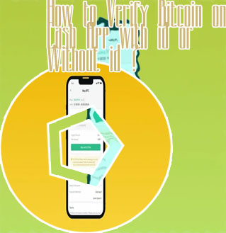 Bitcoin verification cash app