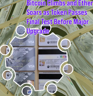 Ether soars above bitcoin sets another
